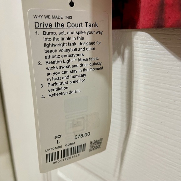 Lululemon Mens Drive the Court Tank - Picture 3 of 5